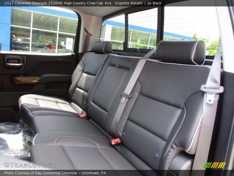 Rear Seat of 2017 Silverado 2500HD High Country Crew Cab 4x4