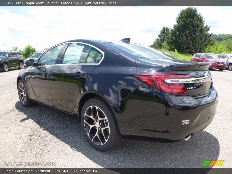 Black Onyx / Light Neutral/Cocoa 2017 Buick Regal Sport Touring