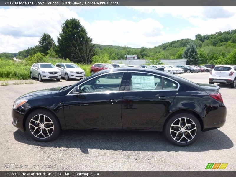 Black Onyx / Light Neutral/Cocoa 2017 Buick Regal Sport Touring