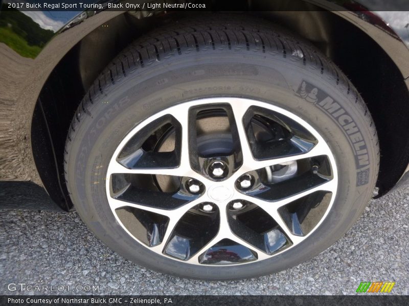 Black Onyx / Light Neutral/Cocoa 2017 Buick Regal Sport Touring