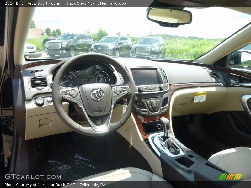Black Onyx / Light Neutral/Cocoa 2017 Buick Regal Sport Touring