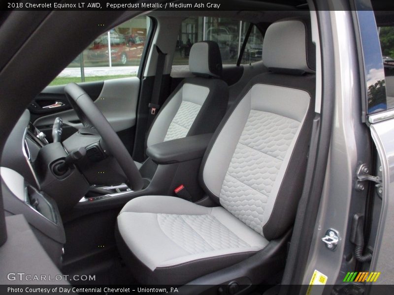 Pepperdust Metallic / Medium Ash Gray 2018 Chevrolet Equinox LT AWD