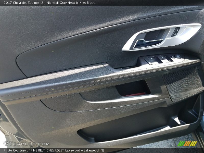 Nightfall Gray Metallic / Jet Black 2017 Chevrolet Equinox LS