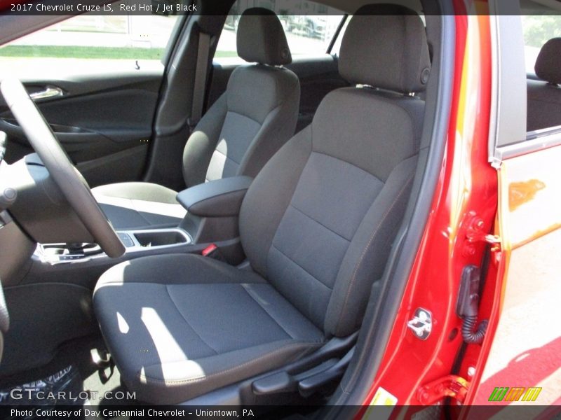 Red Hot / Jet Black 2017 Chevrolet Cruze LS