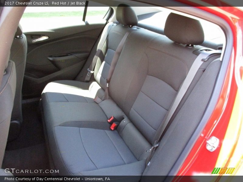 Red Hot / Jet Black 2017 Chevrolet Cruze LS