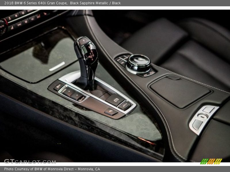 Black Sapphire Metallic / Black 2018 BMW 6 Series 640i Gran Coupe