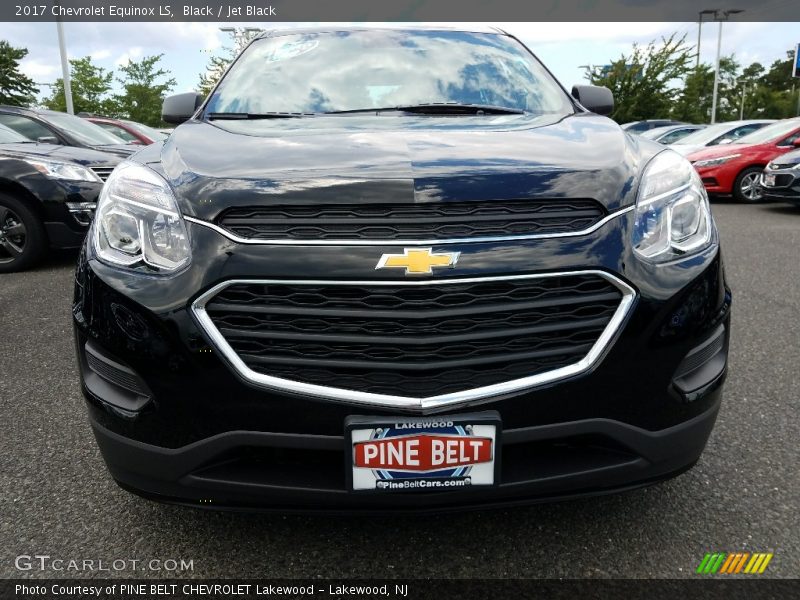 Black / Jet Black 2017 Chevrolet Equinox LS