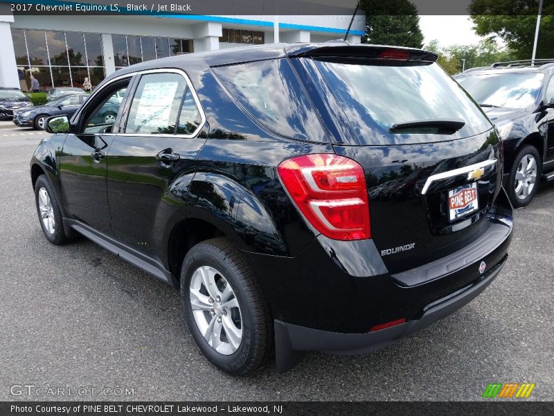 Black / Jet Black 2017 Chevrolet Equinox LS
