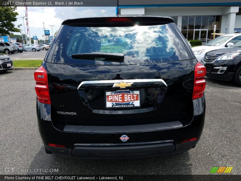 Black / Jet Black 2017 Chevrolet Equinox LS