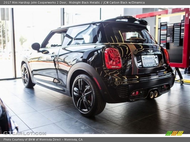 Midnight Black Metallic / JCW Carbon Black w/Dinamica 2017 Mini Hardtop John Cooperworks 2 Door