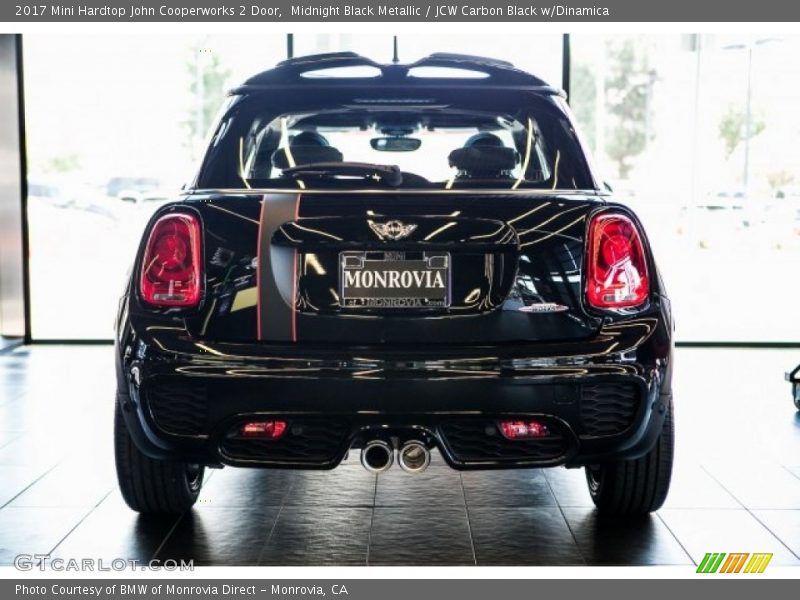 Midnight Black Metallic / JCW Carbon Black w/Dinamica 2017 Mini Hardtop John Cooperworks 2 Door