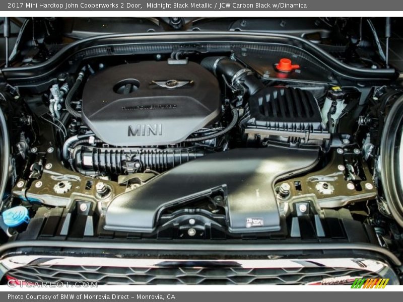 Midnight Black Metallic / JCW Carbon Black w/Dinamica 2017 Mini Hardtop John Cooperworks 2 Door
