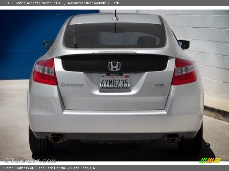 Alabaster Silver Metallic / Black 2012 Honda Accord Crosstour EX-L