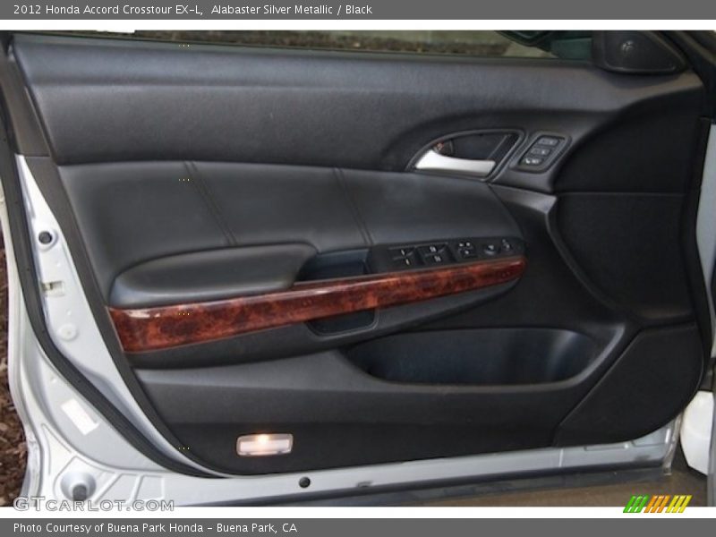 Alabaster Silver Metallic / Black 2012 Honda Accord Crosstour EX-L