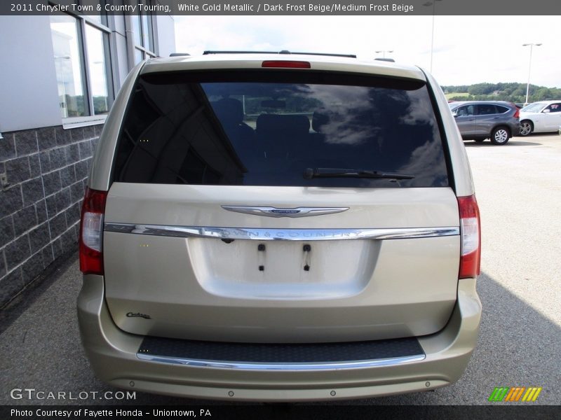 White Gold Metallic / Dark Frost Beige/Medium Frost Beige 2011 Chrysler Town & Country Touring