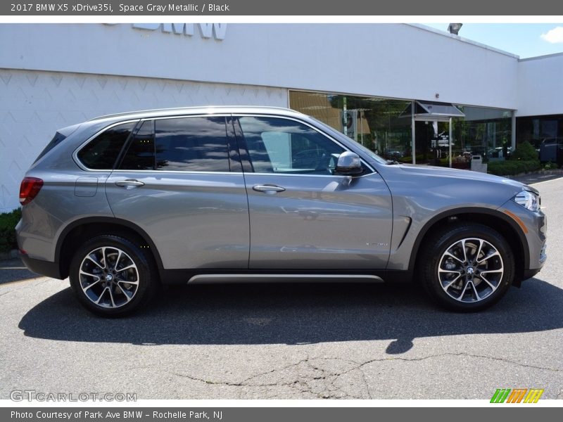 Space Gray Metallic / Black 2017 BMW X5 xDrive35i