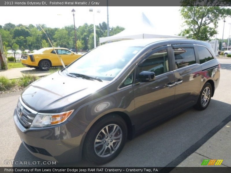 Polished Metal Metallic / Gray 2013 Honda Odyssey EX