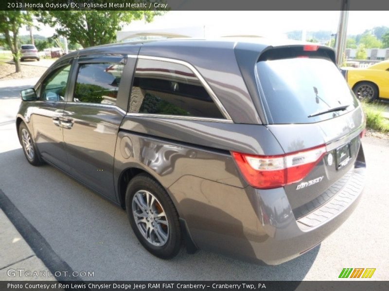 Polished Metal Metallic / Gray 2013 Honda Odyssey EX