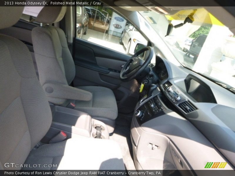 Polished Metal Metallic / Gray 2013 Honda Odyssey EX