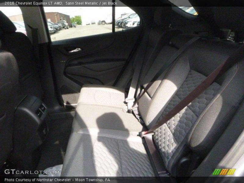 Satin Steel Metallic / Jet Black 2018 Chevrolet Equinox LT AWD