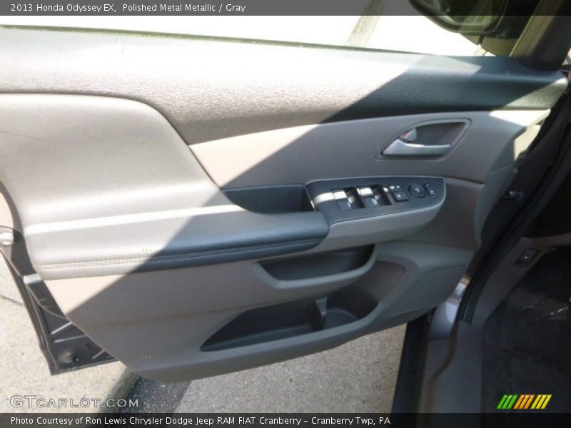 Polished Metal Metallic / Gray 2013 Honda Odyssey EX