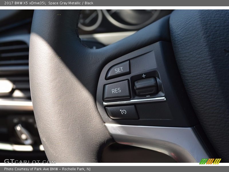 Space Gray Metallic / Black 2017 BMW X5 xDrive35i