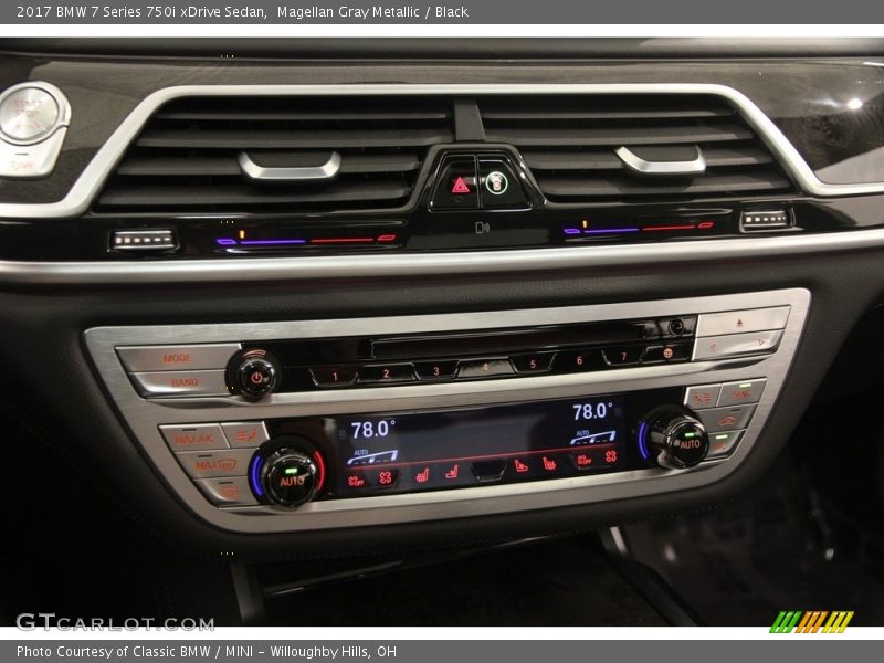 Controls of 2017 7 Series 750i xDrive Sedan