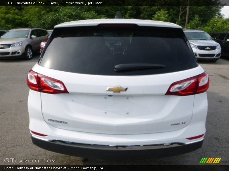 Summit White / Jet Black 2018 Chevrolet Equinox LT AWD