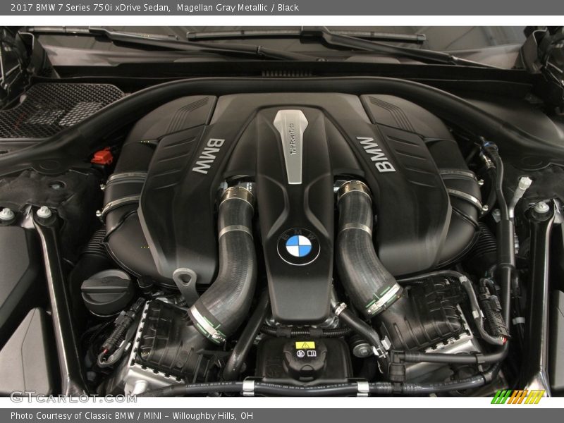  2017 7 Series 750i xDrive Sedan Engine - 4.4 Liter DI TwinPower Turbocharged DOHC 32-Valve VVT V8