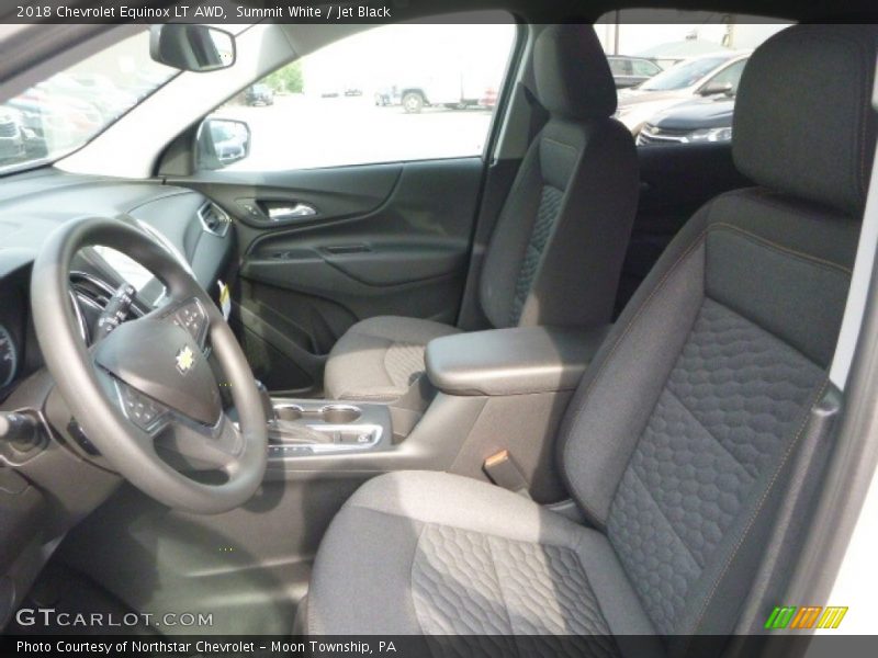 Summit White / Jet Black 2018 Chevrolet Equinox LT AWD