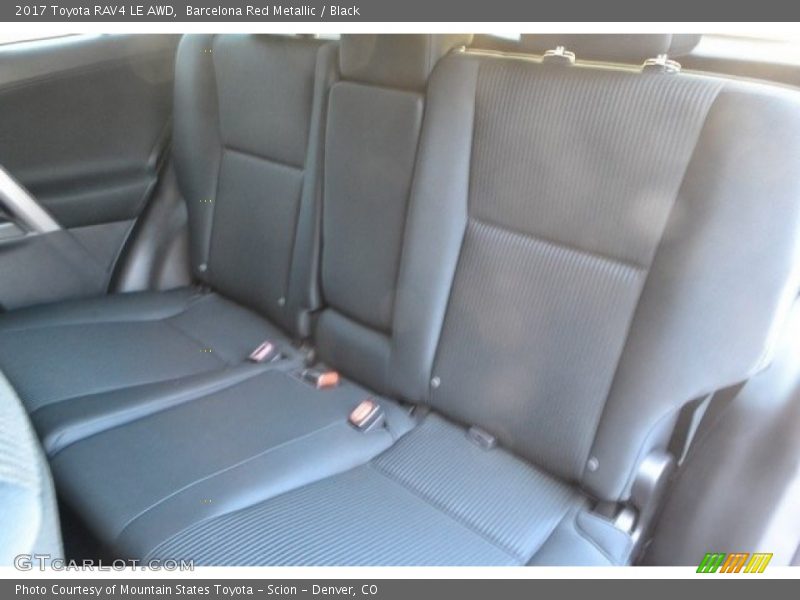 Barcelona Red Metallic / Black 2017 Toyota RAV4 LE AWD