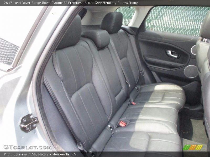 Scotia Grey Metallic / Ebony/Ebony 2017 Land Rover Range Rover Evoque SE Premium