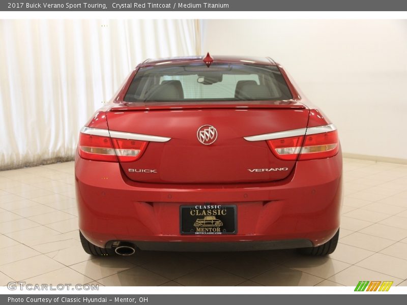 Crystal Red Tintcoat / Medium Titanium 2017 Buick Verano Sport Touring
