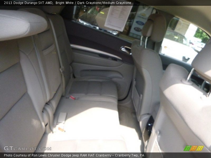 Bright White / Dark Graystone/Medium Graystone 2013 Dodge Durango SXT AWD