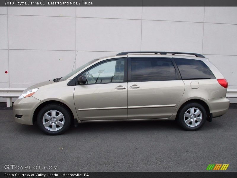 Desert Sand Mica / Taupe 2010 Toyota Sienna CE