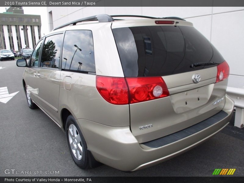Desert Sand Mica / Taupe 2010 Toyota Sienna CE