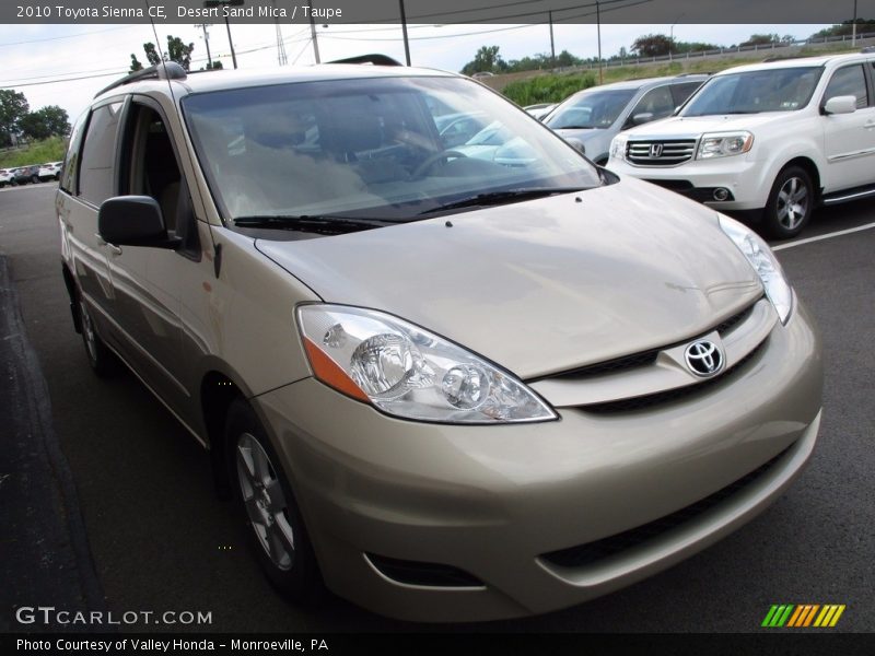 Desert Sand Mica / Taupe 2010 Toyota Sienna CE