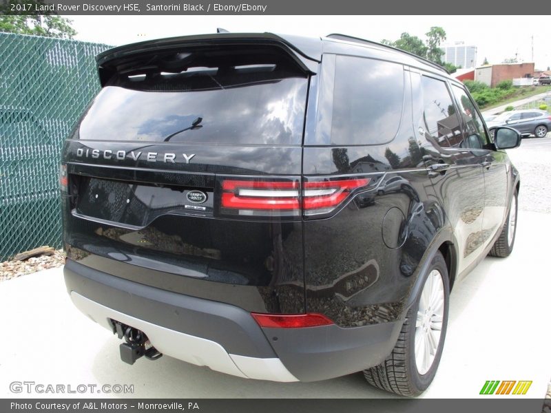 Santorini Black / Ebony/Ebony 2017 Land Rover Discovery HSE