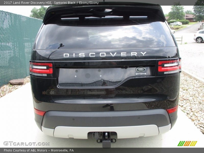 Santorini Black / Ebony/Ebony 2017 Land Rover Discovery HSE