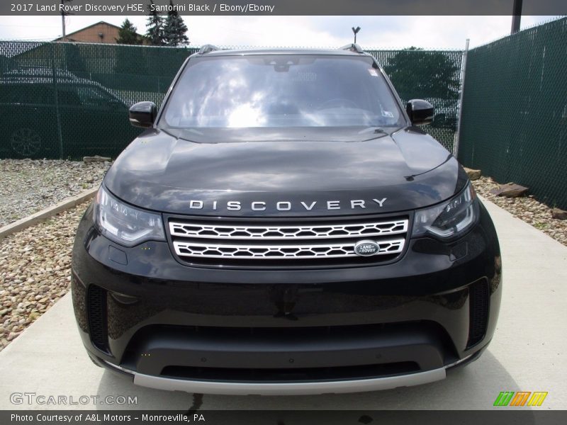 Santorini Black / Ebony/Ebony 2017 Land Rover Discovery HSE
