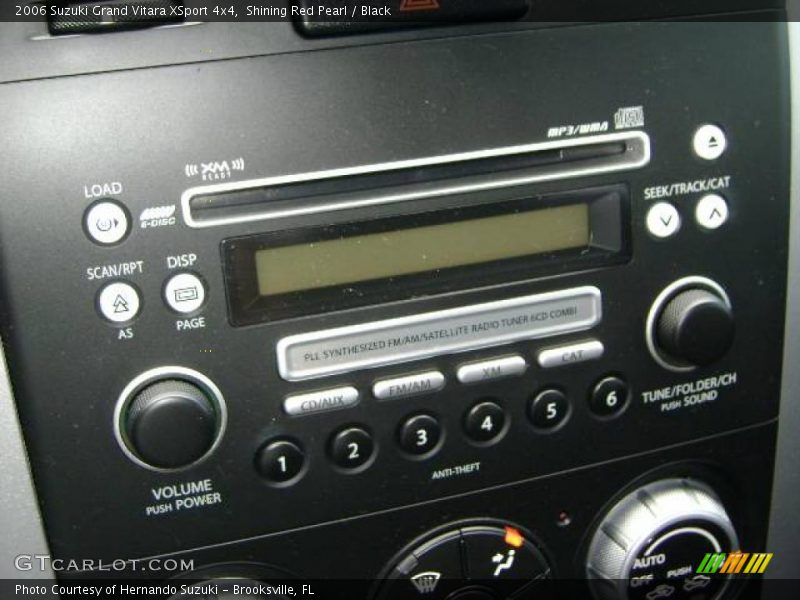 Shining Red Pearl / Black 2006 Suzuki Grand Vitara XSport 4x4