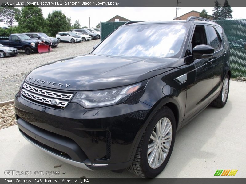 Santorini Black / Ebony/Ebony 2017 Land Rover Discovery HSE