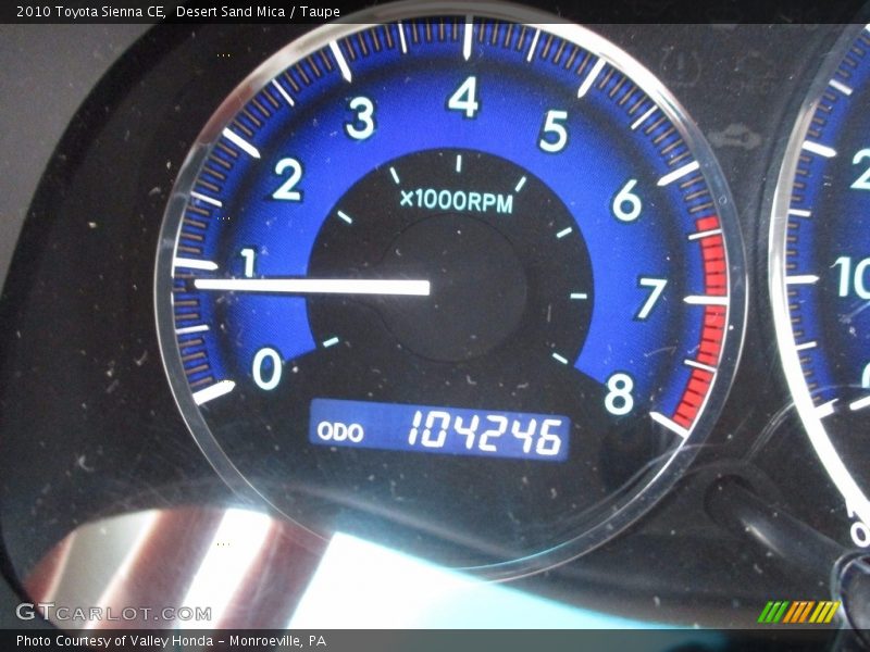 Desert Sand Mica / Taupe 2010 Toyota Sienna CE