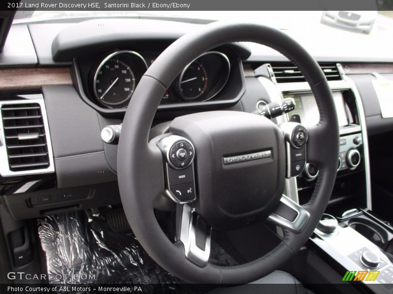 Santorini Black / Ebony/Ebony 2017 Land Rover Discovery HSE