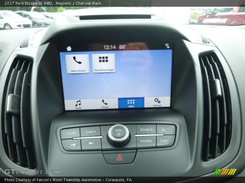 Magnetic / Charcoal Black 2017 Ford Escape SE 4WD