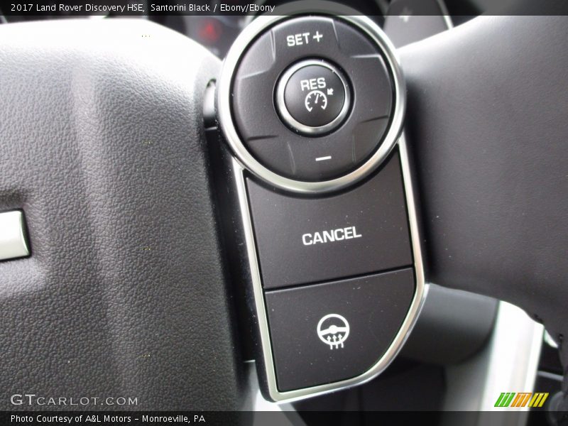 Santorini Black / Ebony/Ebony 2017 Land Rover Discovery HSE