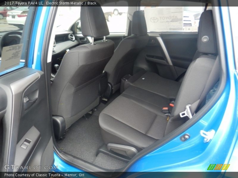 Electric Storm Metallic / Black 2017 Toyota RAV4 LE