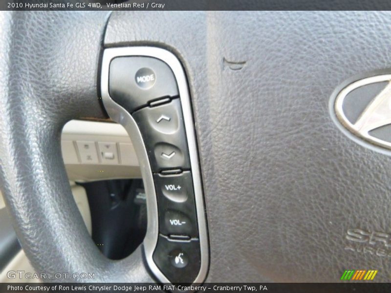 Venetian Red / Gray 2010 Hyundai Santa Fe GLS 4WD