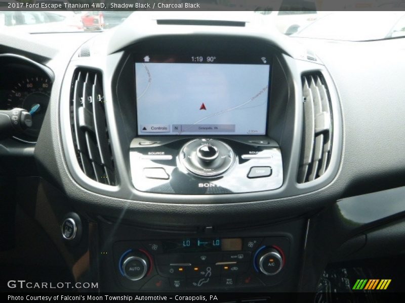 Shadow Black / Charcoal Black 2017 Ford Escape Titanium 4WD