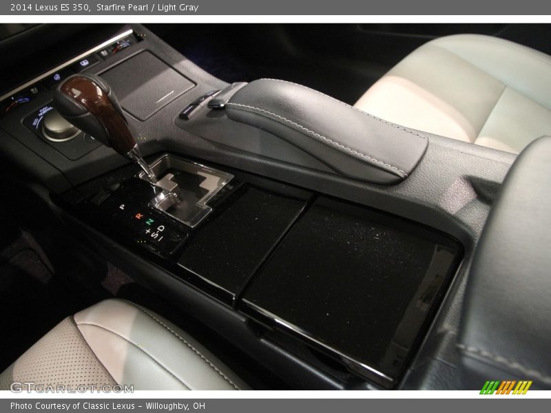 Starfire Pearl / Light Gray 2014 Lexus ES 350